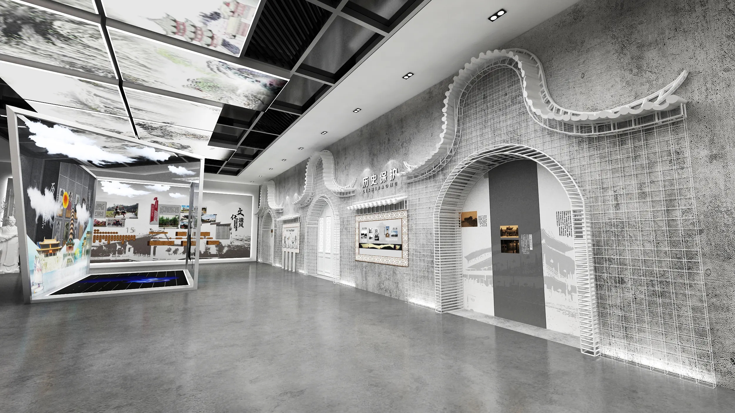 展廳設(shè)計(jì) ， 展廳 ， 鑫時(shí)空